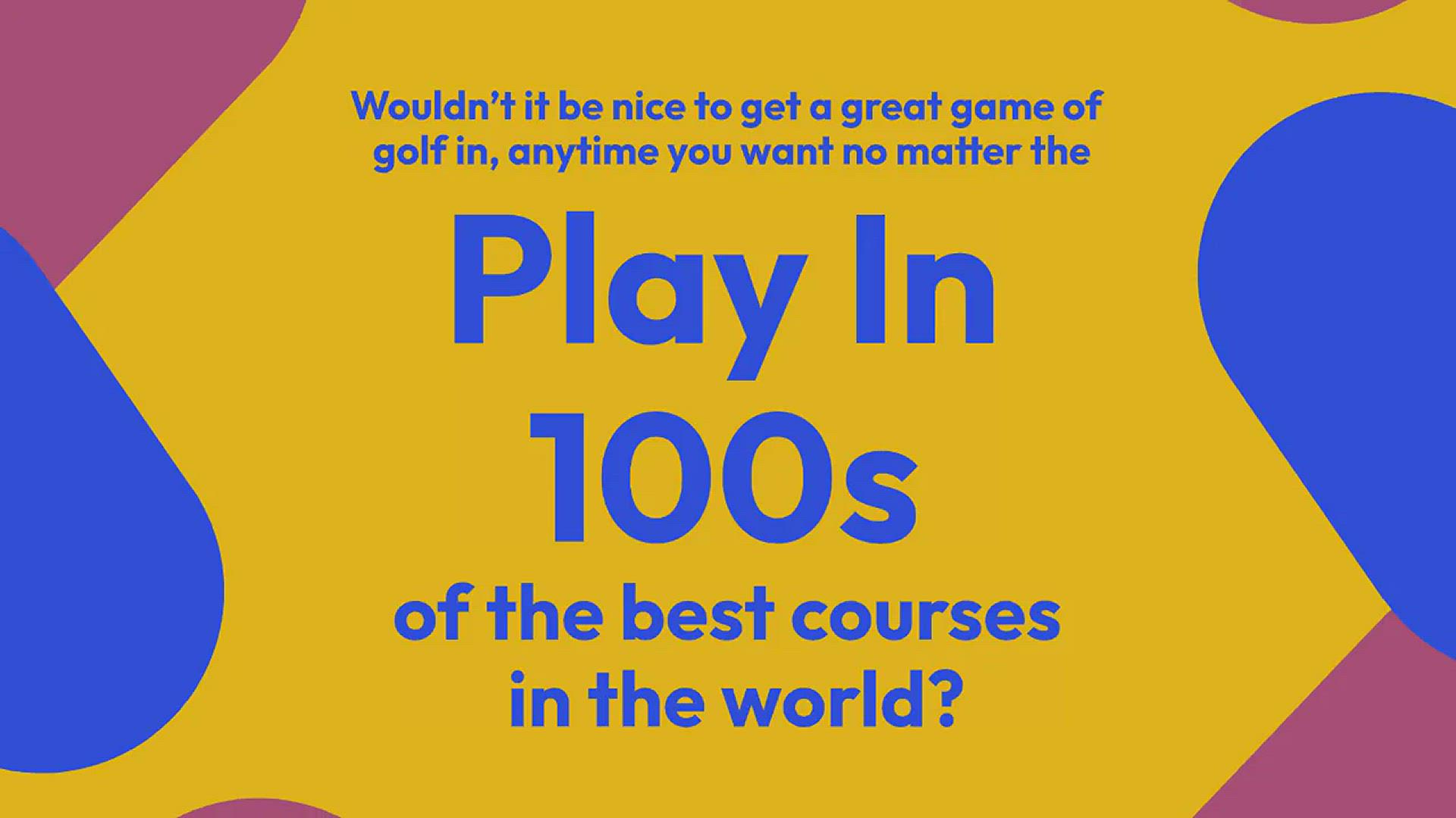 'Video thumbnail for Golf simulator'